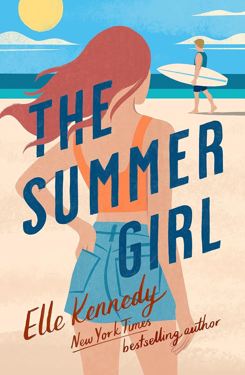 The Summer Girl by Elle Kennedy - Avalon Bay series paperback book cover