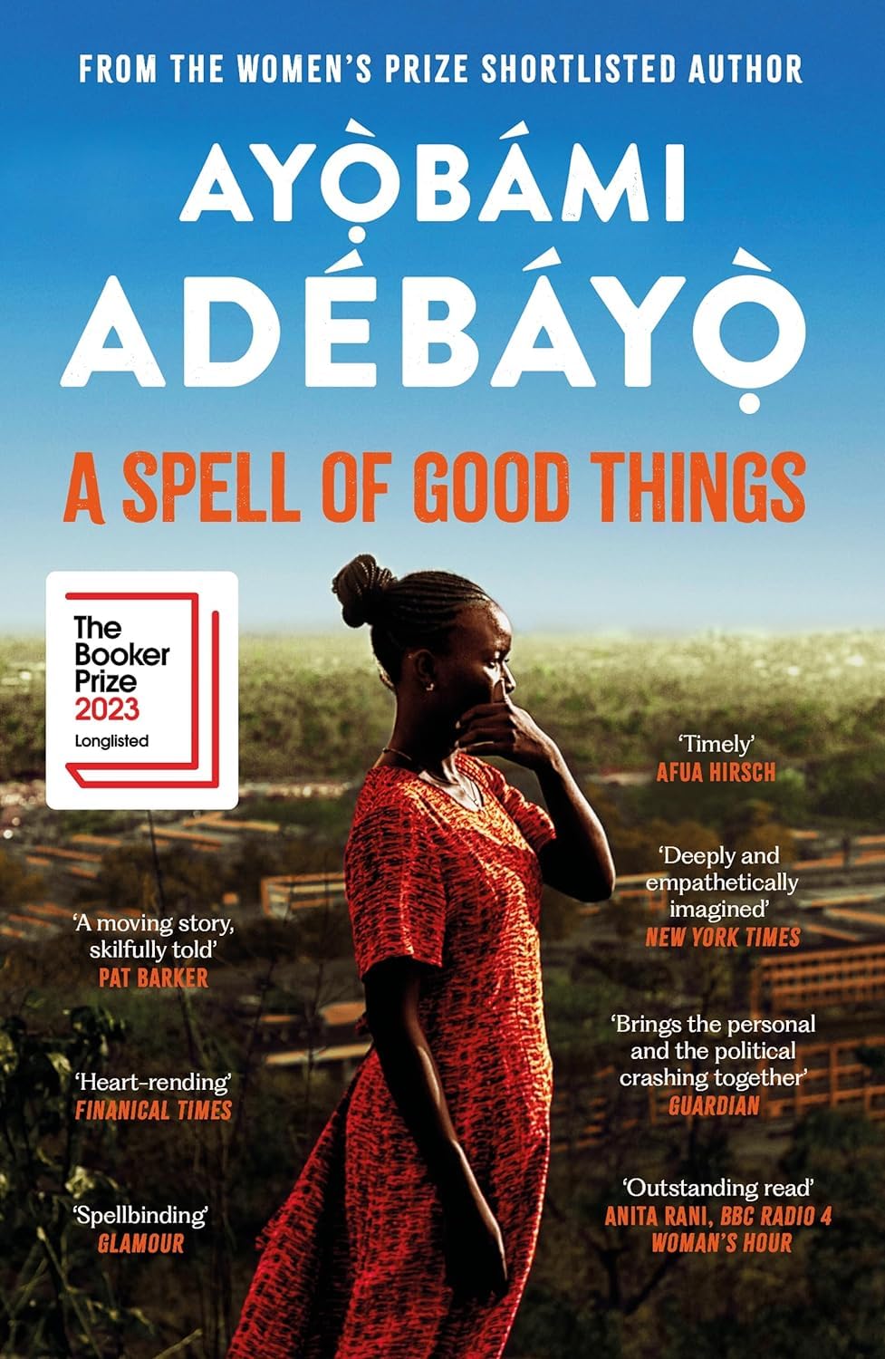 A Spell of Good Things and Stay With Me by Ayobami Adebayo - Paperback Book Covers