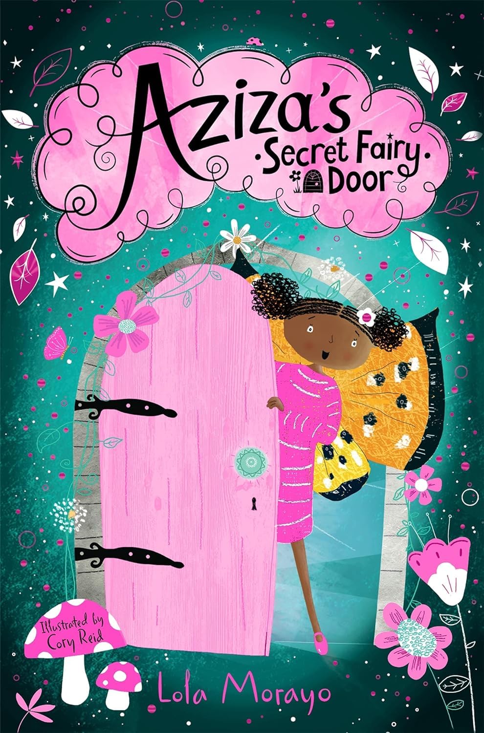 Aziza's Secret Fairy Door 5 Books Collection Set by Lola Morayo - Ages 6-8 Paperback - full set spread