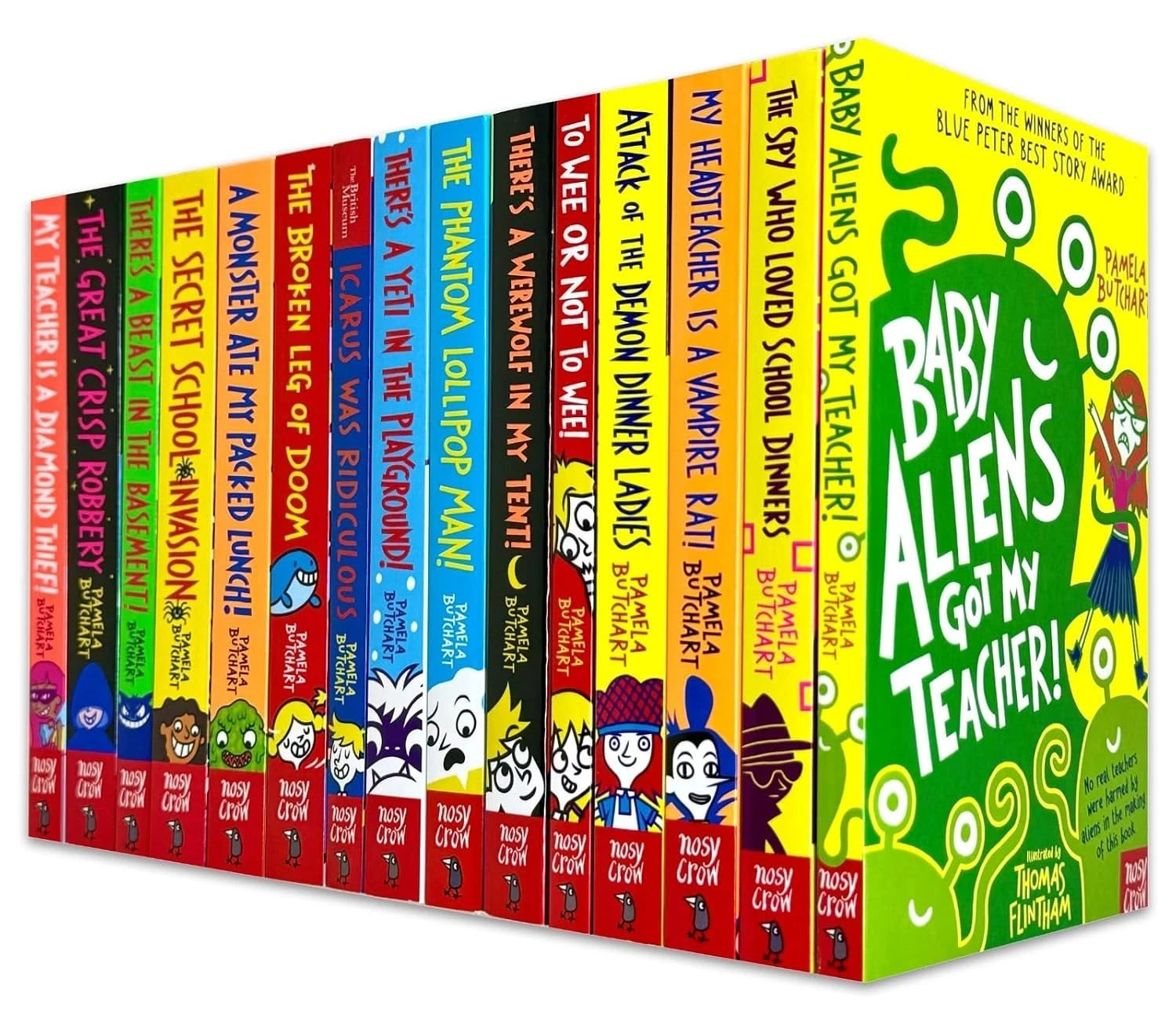 Baby Aliens (Izzy and Friends) 15 Books Collection Set by Pamela Butchart - Paperback - Ages 7-9 - front cover view
