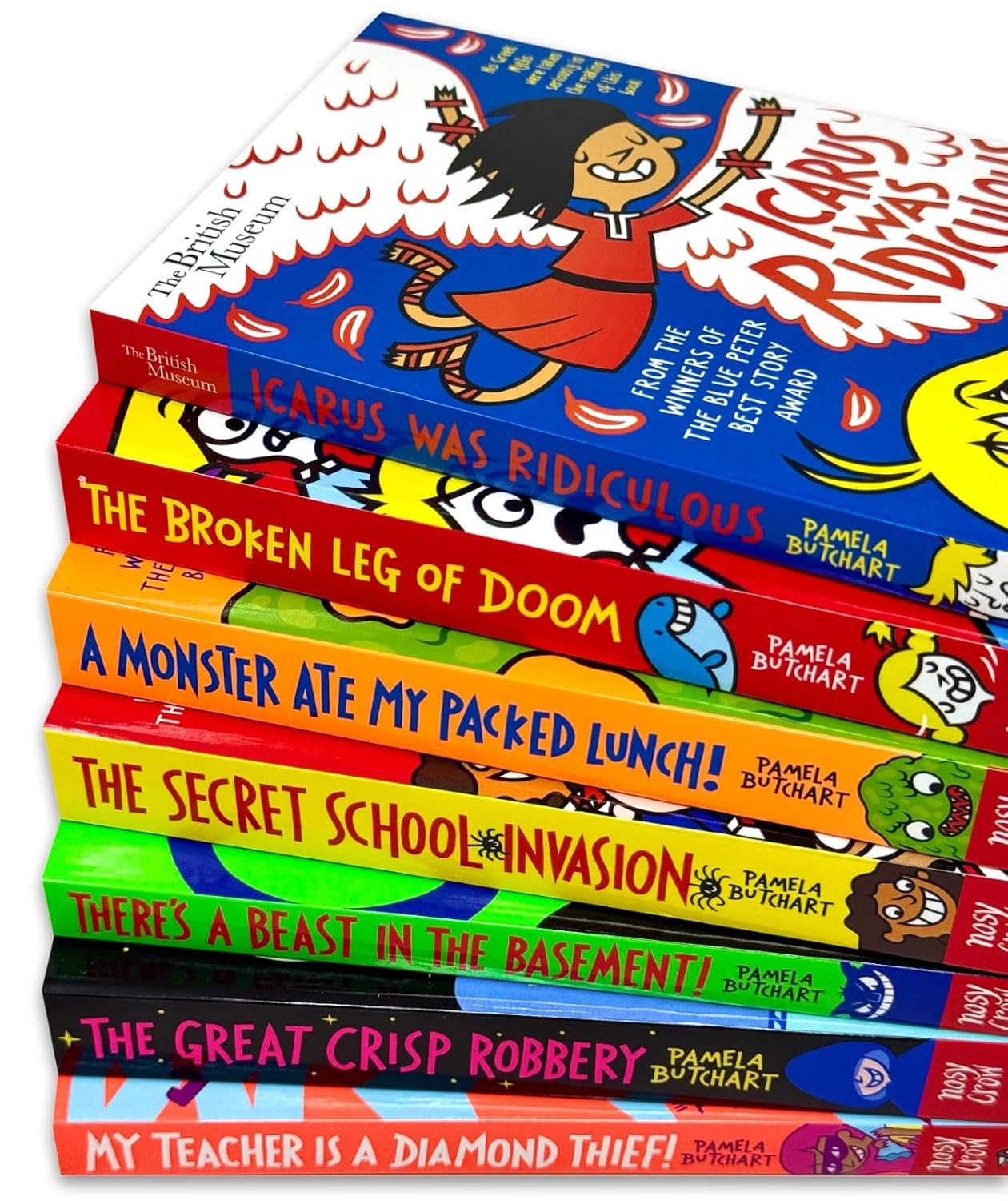 Baby Aliens Izzy and Friends collection set books 9-15, paperback chapter books for ages 7-9