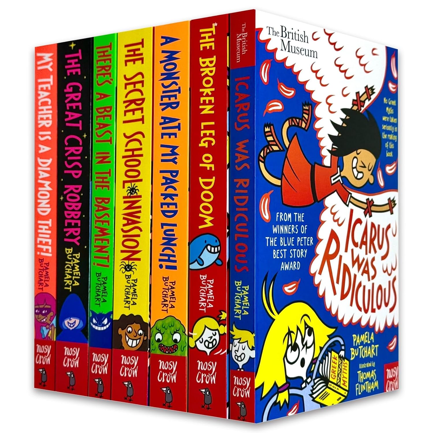 Baby Aliens Izzy and Friends 9-15 by Pamela Butchart 7 Books Collection Set paperback cover, ages 7-9