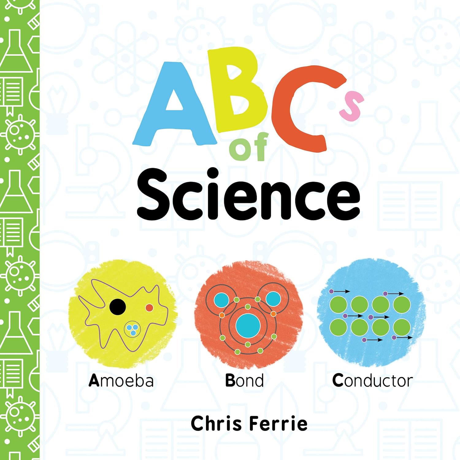 Baby University ABC's board book set back cover with series description