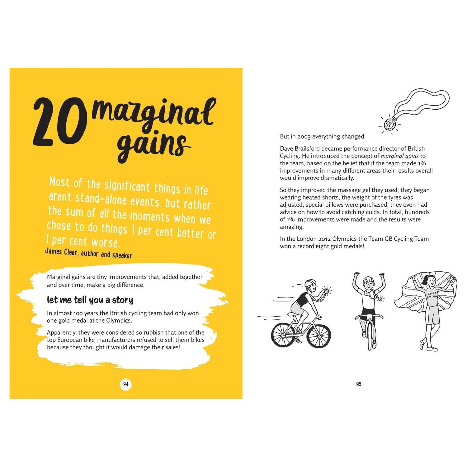 Be Confident Be You by Becky Goddard-Hill - paperback interior spread, teen confidence exercises