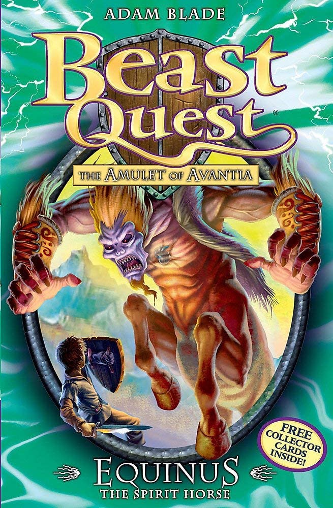 Beast Quest Series 4-6 Box Set 18 Books Paperback by Adam Blade - front and header view