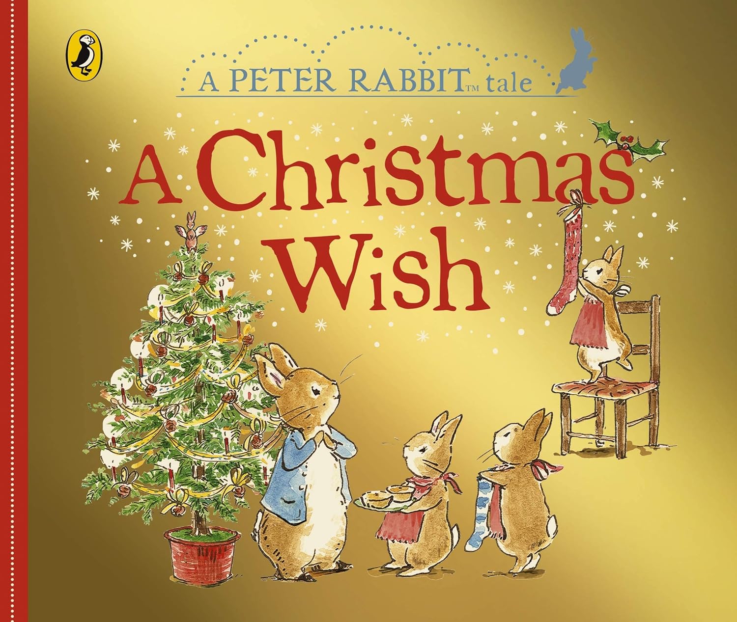 Peter Rabbit Christmas book set lift-the-flap pages from The Christmas Present Hunt and Happy Christmas Peter, Beatrix Potter