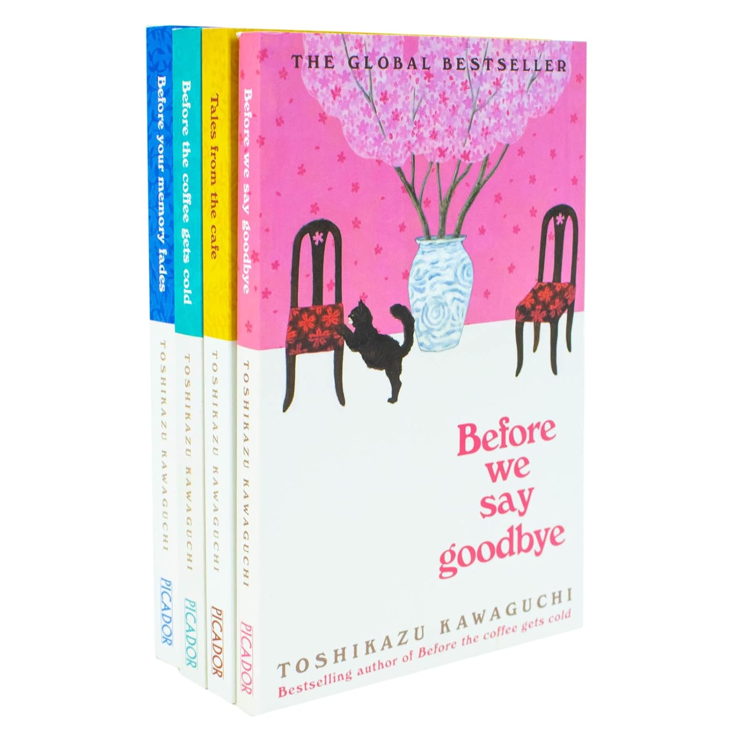 Before the Coffee Gets Cold 4 Book Collection Set by Toshikazu Kawaguchi - paperback fiction box set