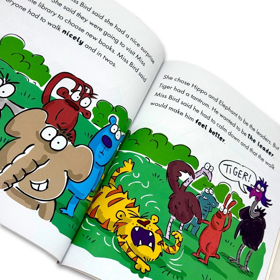 Behaviour Matters 10 books collection set Flamingo is Brave paperback cover for ages 3-5