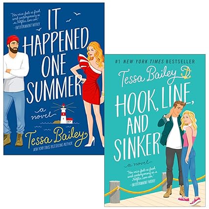 It Happened One Summer paperback cover by Tessa Bailey - Bellinger Sisters series book 1