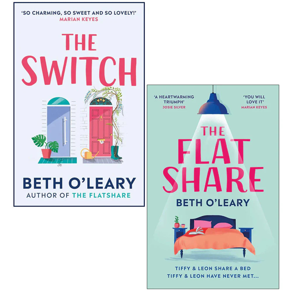 Beth O'Leary 2 Books Collection Set - The Flatshare and The Switch - Paperback Fiction