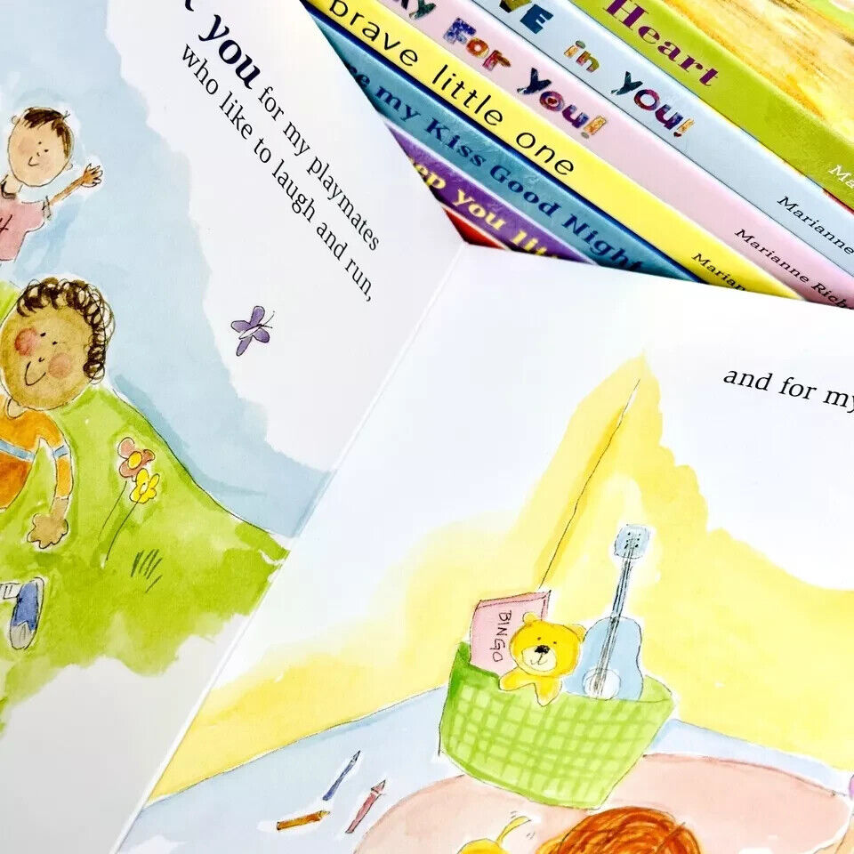 Big Library Marianne Richmond board book set displayed as a gift for babies and toddlers