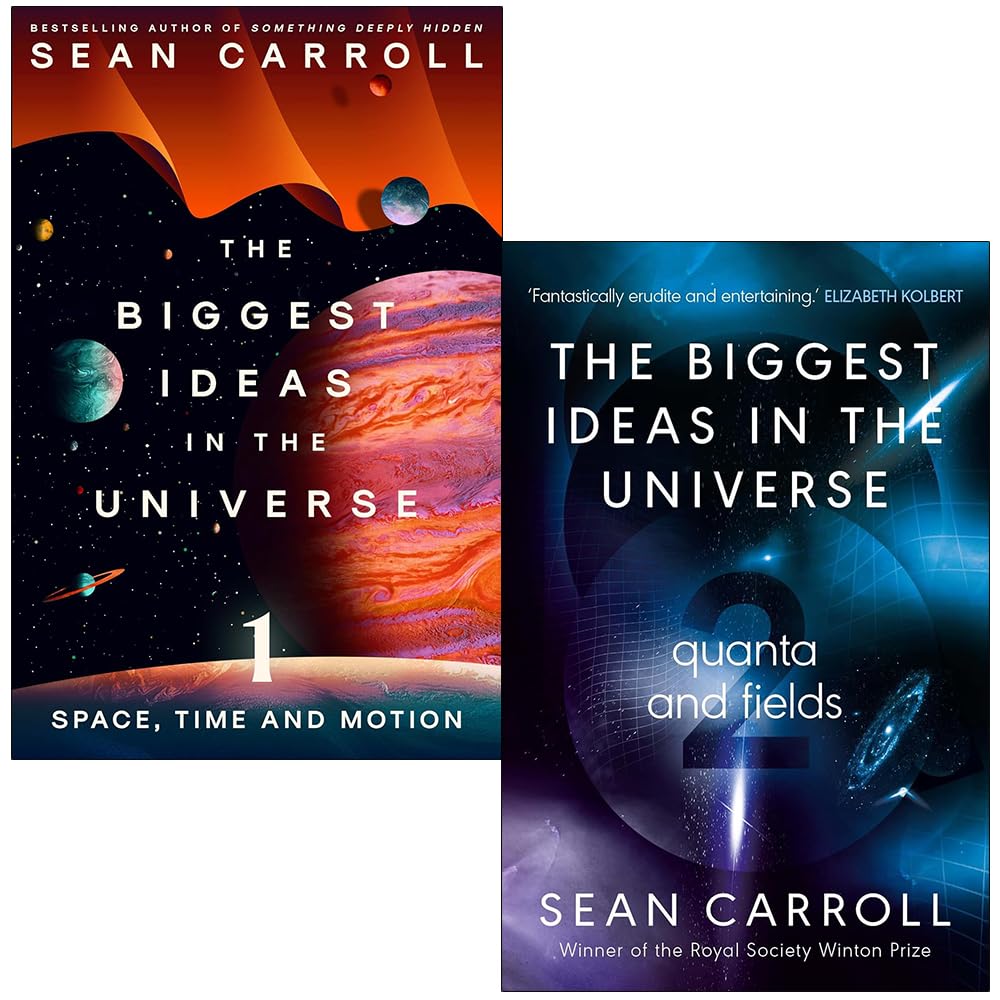 Back cover of The Biggest Ideas in the Universe 2 Books Collection Set by Sean Carroll