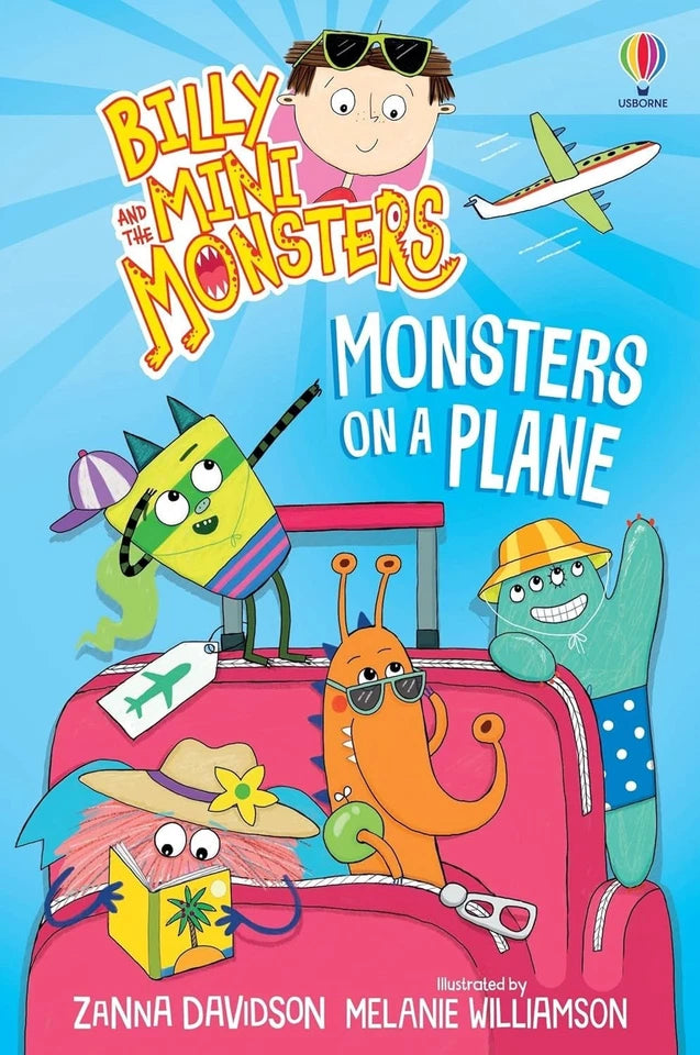 Billy and the Mini Monsters series book covers featuring monster characters