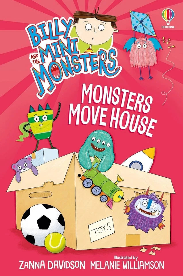 Billy and the Mini Monsters 6 books collection set full display