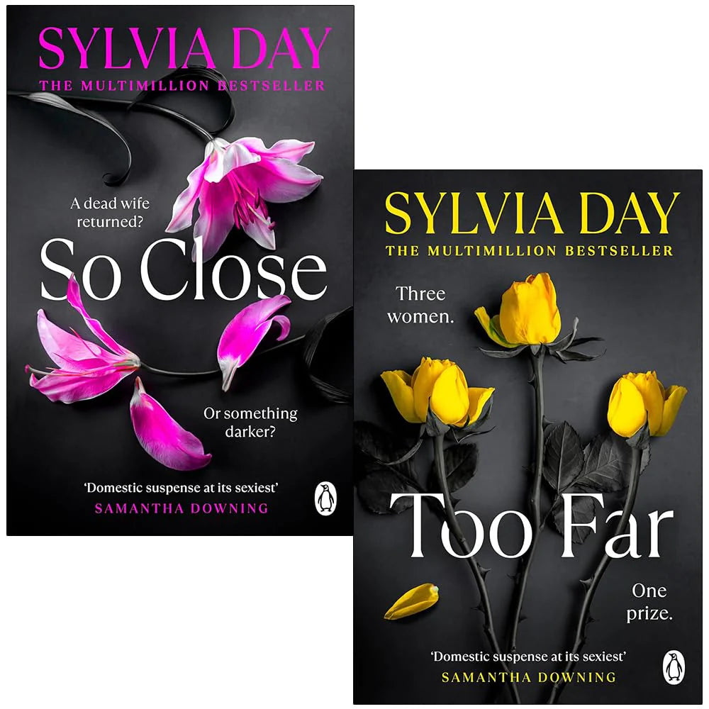Blacklist Series by Sylvia Day 2 Books Collection Set - So Close and Too Far - Paperback front cover