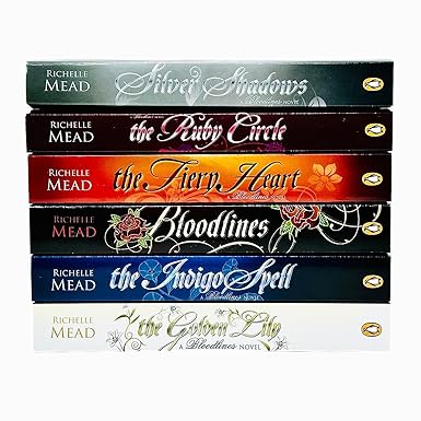 Bloodlines Richelle Mead 6 Book Paperback Set - Bloodlines and The Golden Lily covers