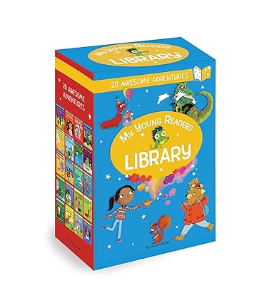 Bloomsbury Young Readers My Young Readers Library 20 Books Collection Set - Ages 5-7 Paperback Boxed Set