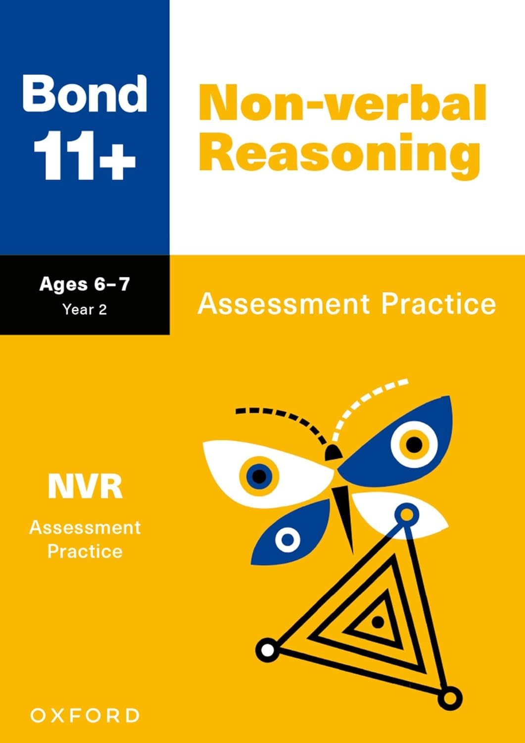Bond 11+ Assessment Practice Papers 4 Books Collection Set, Ages 6-7, Paperback - full set stacked