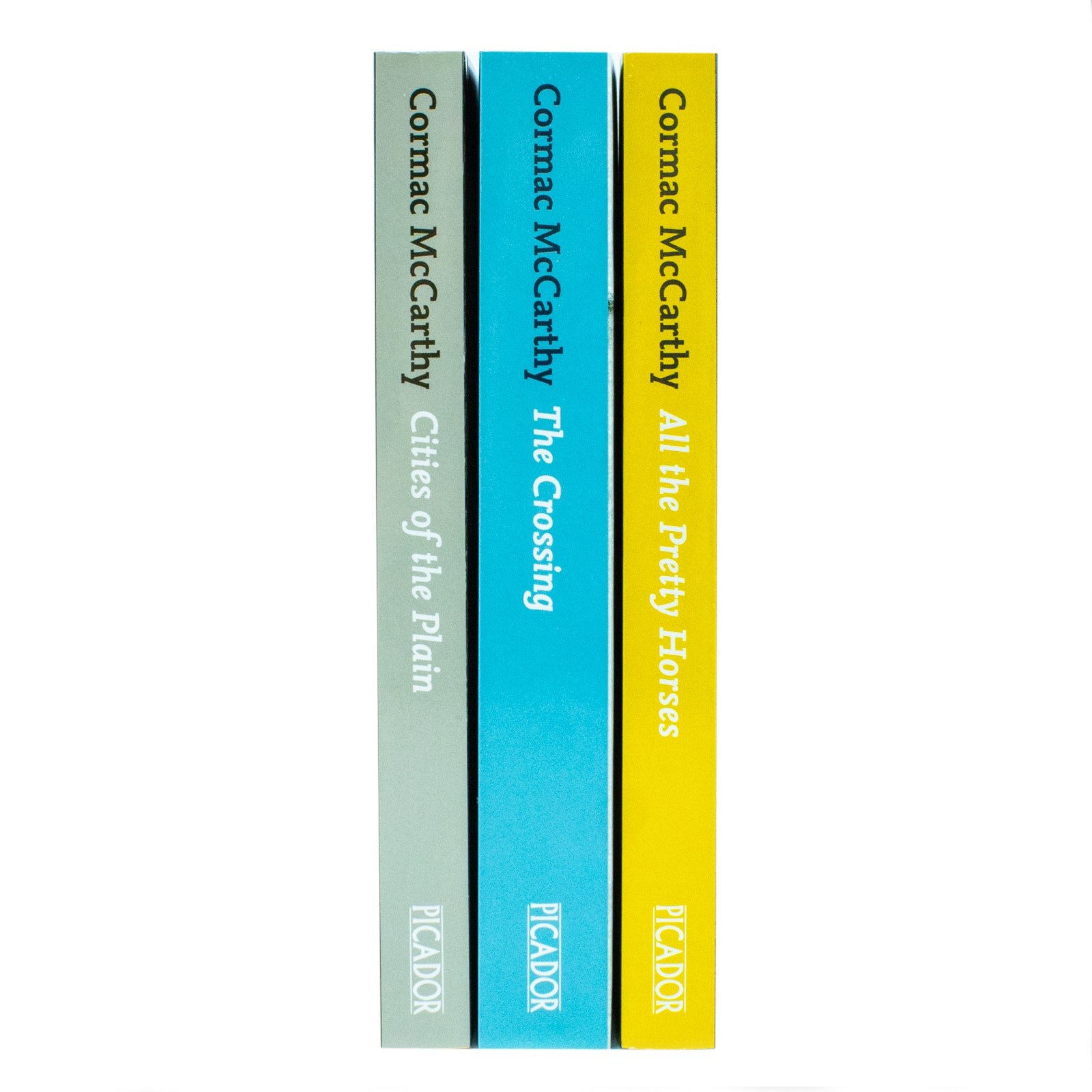 Border Trilogy 3 Books Collection Set by Cormac McCarthy - All the Pretty Horses, The Crossing, Cities of the Plain - Paperback