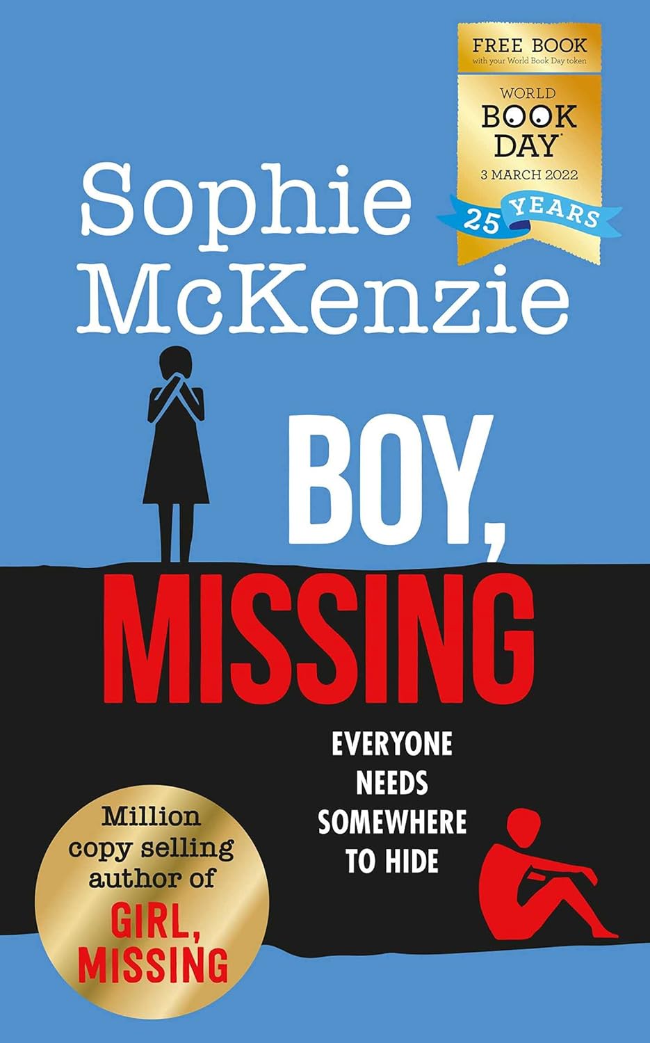 Boy, Missing by Sophie McKenzie - World Book Day 2022 Edition - Young Adult Paperback front cover