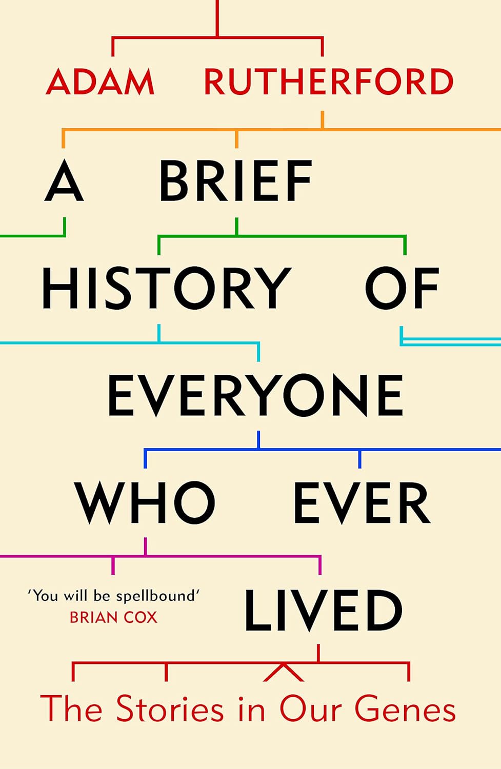 A Brief History of Everyone Who Ever Lived by Adam Rutherford - Paperback back cover