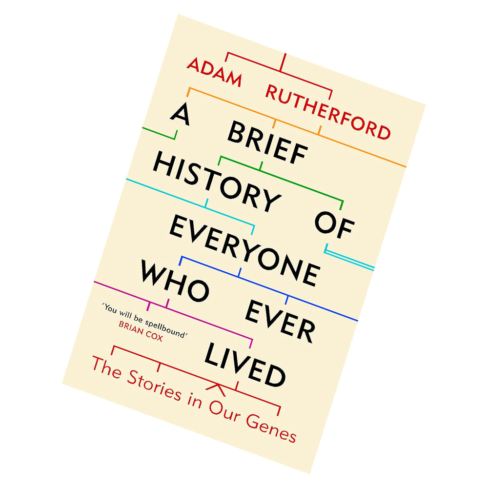 A Brief History of Everyone Who Ever Lived by Adam Rutherford - Paperback side view