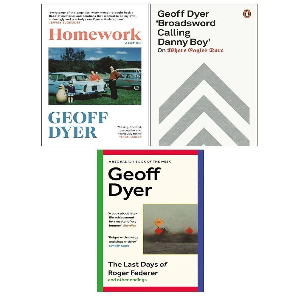 Broadsword Calling Danny Boy by Geoff Dyer paperback cover - Where Eagles Dare film criticism