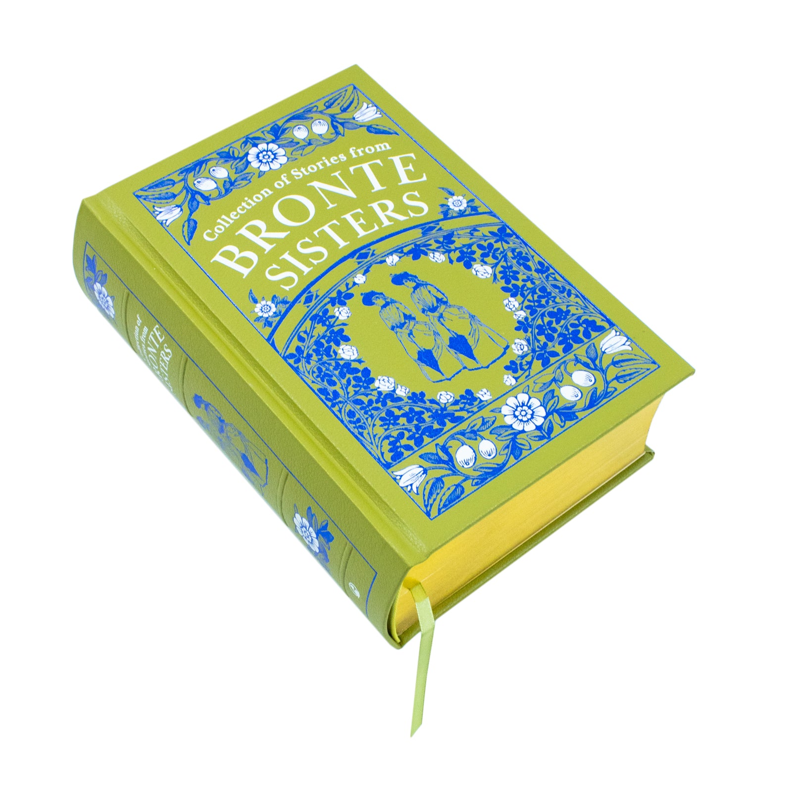 Bronte Sisters Deluxe Leather Bound Collection cover - classic Victorian literature gift set
