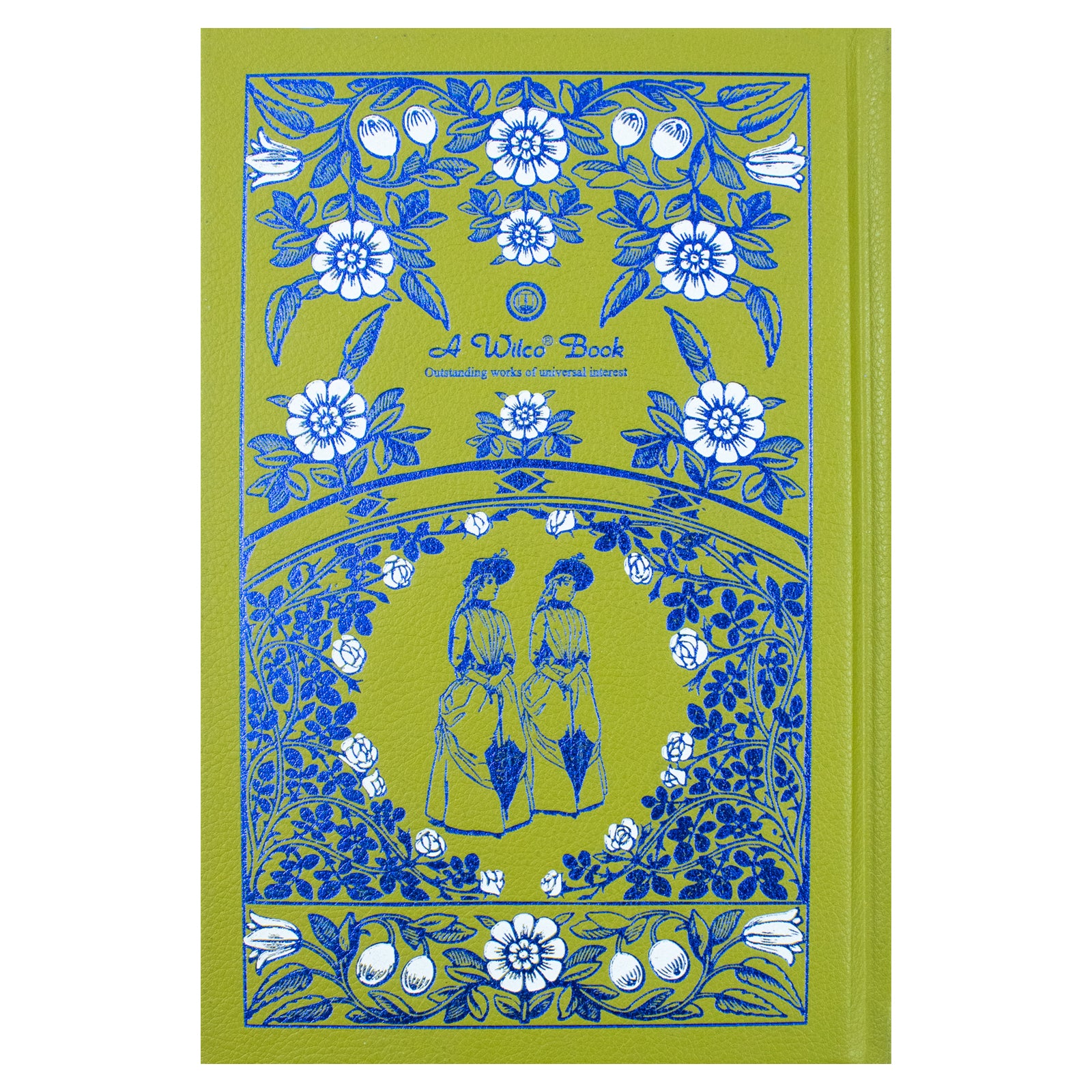 Bronte Sisters Deluxe Leather Bound Collection close-up of leather cover and gilt detailing