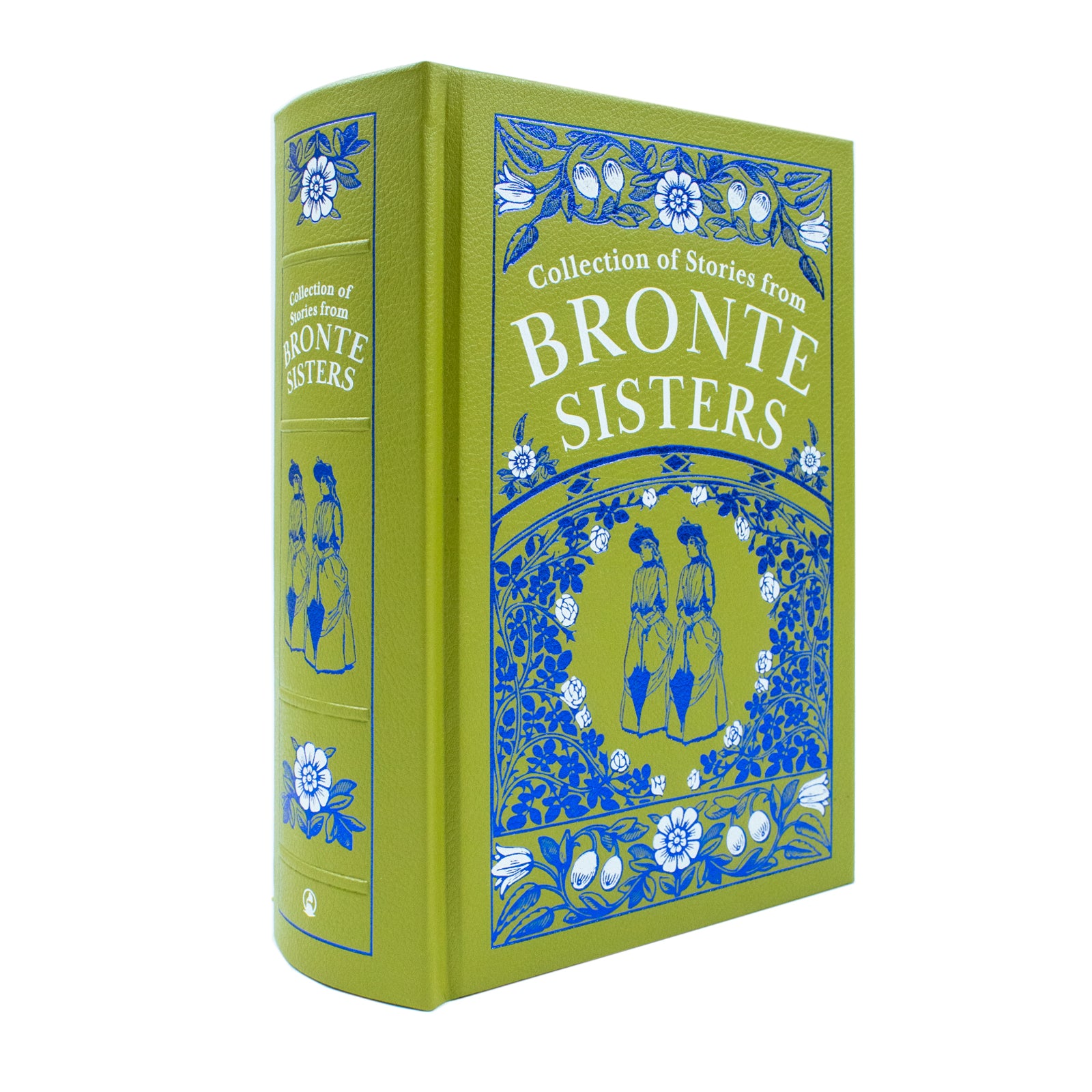 Bronte Sisters Deluxe Leather Bound Collection featuring Jane Eyre, Wuthering Heights and The Tenant of Wildfell Hall - classic fiction gift edition