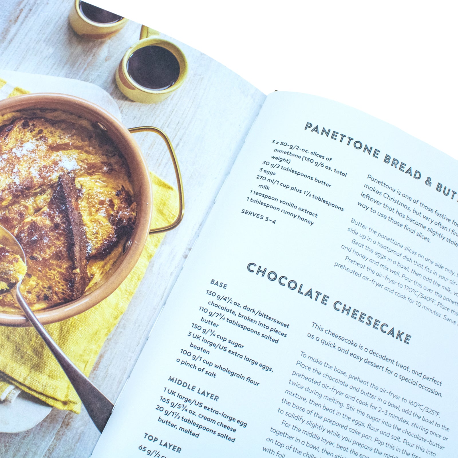Budget Air-Fryer Cookbook by Jenny Tschiesche - back cover of the hardback cookbook