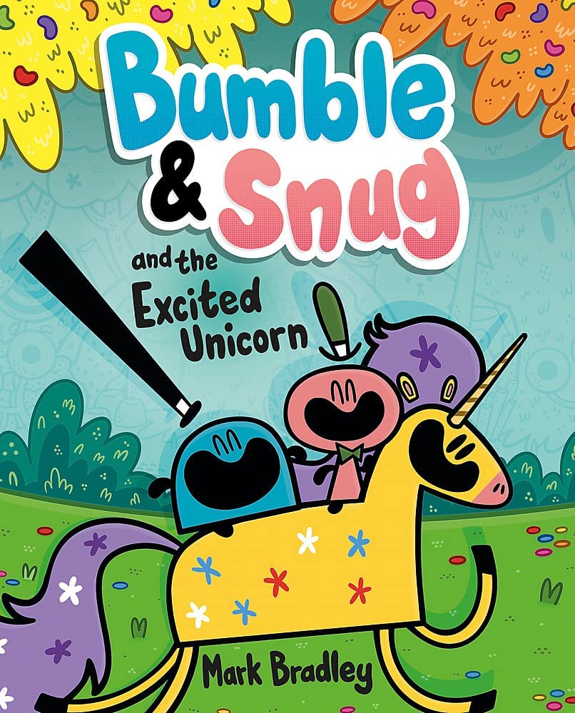 Bumble and Snug 3 book paperback collection by Mark Bradley - inside illustrations