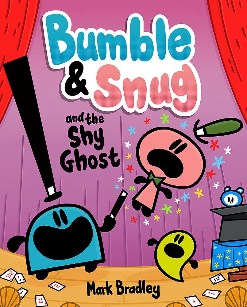Bumble and Snug graphic novel set - Angry Pirates, Excited Unicorn and Shy Ghost by Mark Bradley
