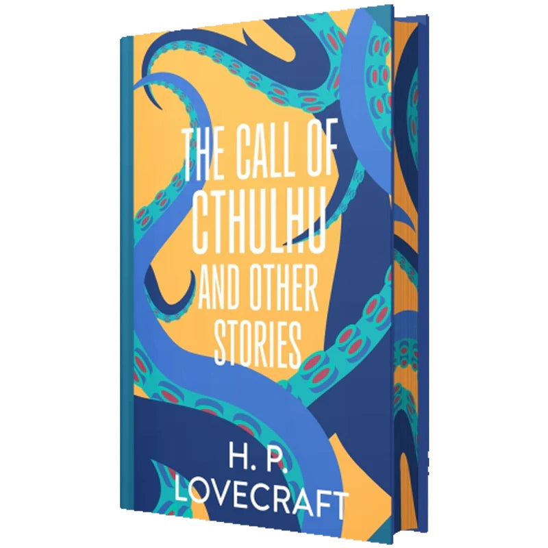 Sprayed page edges detail on the Call of Cthulhu and Other Stories hardback by H. P. Lovecraft