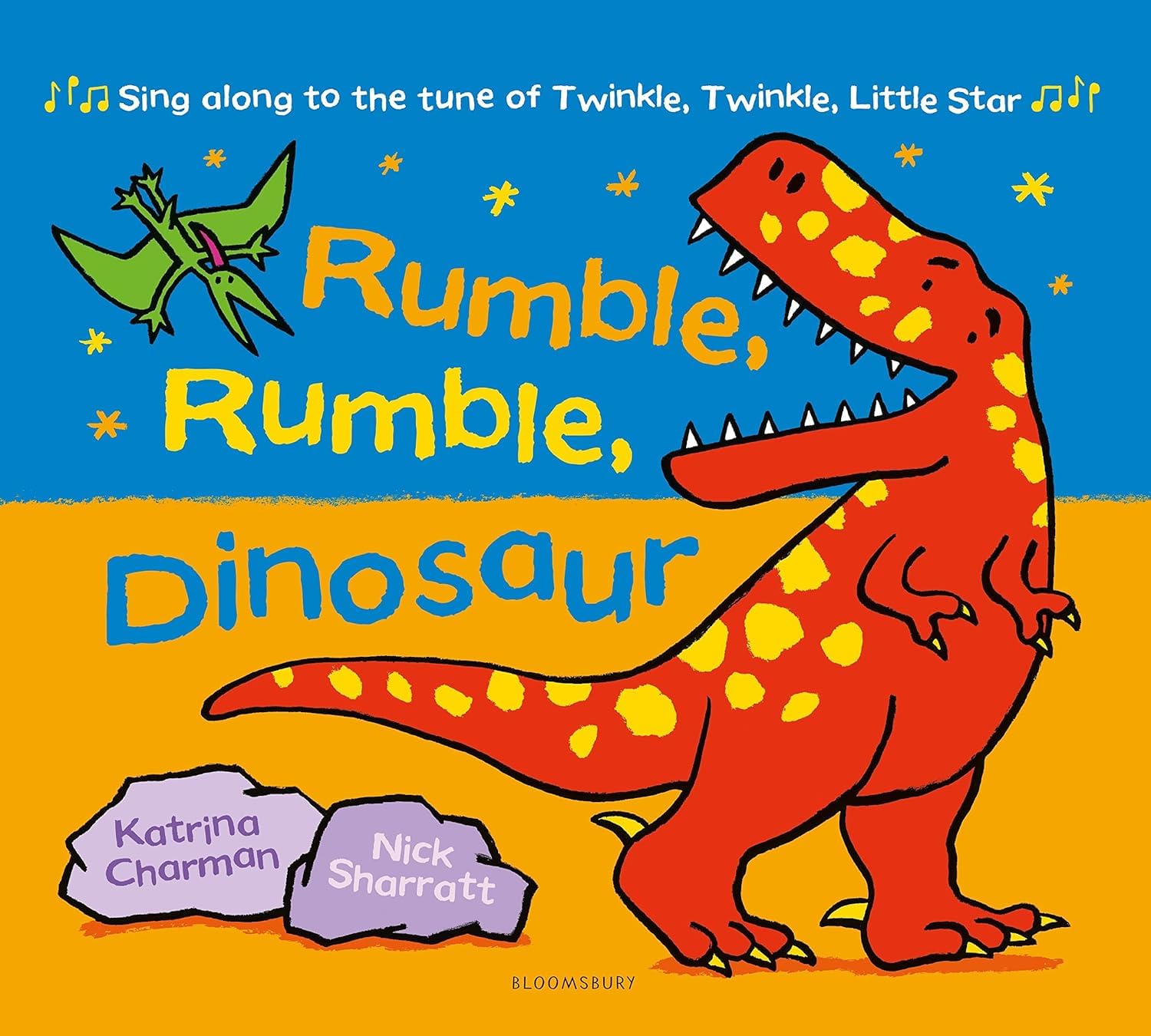 Car, Car, Truck, Jeep by Katrina Charman - sing-along paperback picture book cover, part of New Nursery Rhymes collection