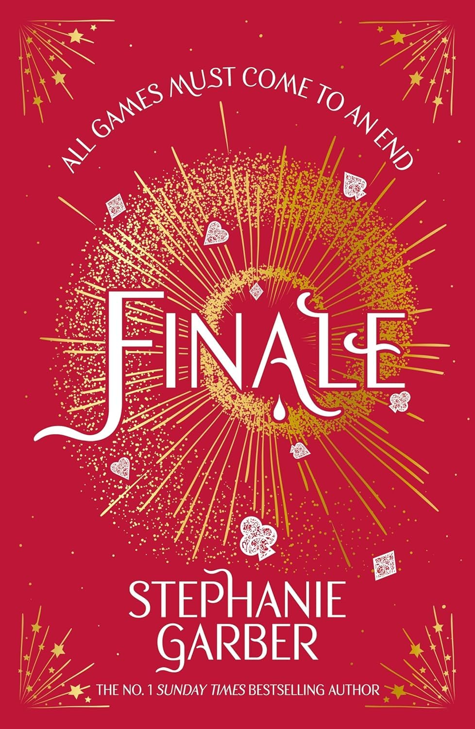 Spines of the Caraval, Legendary and Finale paperback books in the Stephanie Garber trilogy collection set