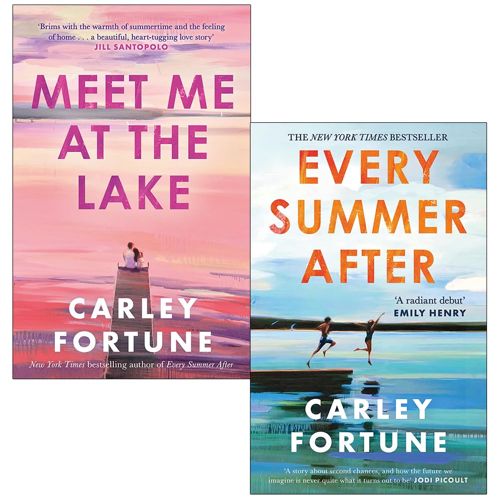 Carley Fortune 2 Book Collection Set - Meet Me At The Lake and Every Summer After - Paperback Contemporary Romance Novels