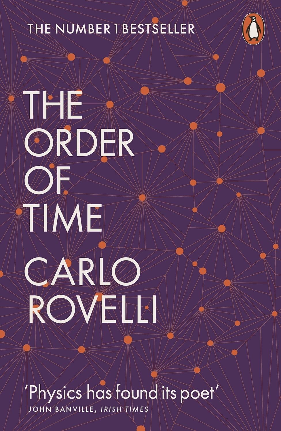 Front covers of Carlo Rovelli's Reality Is Not What It Seems, The Order of Time and Seven Brief Lessons on Physics paperback set