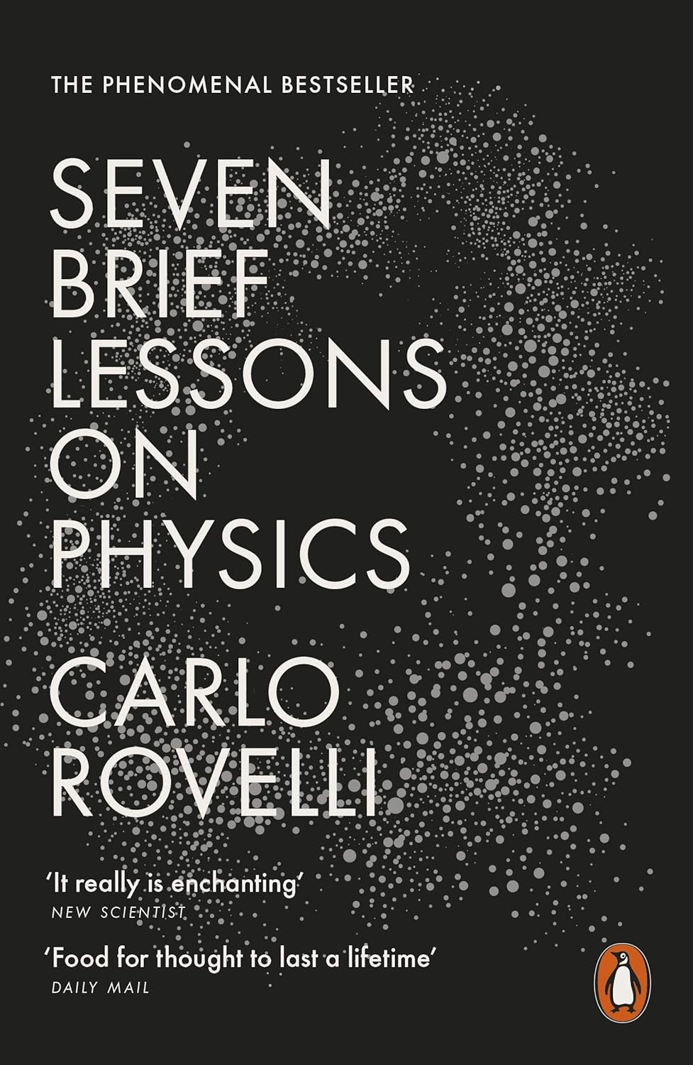 Stacked paperback edition of Carlo Rovelli's 3 book physics collection set