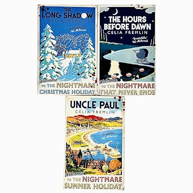Celia Fremlin Uncle Paul paperback novel cover, part of 3 book collection set