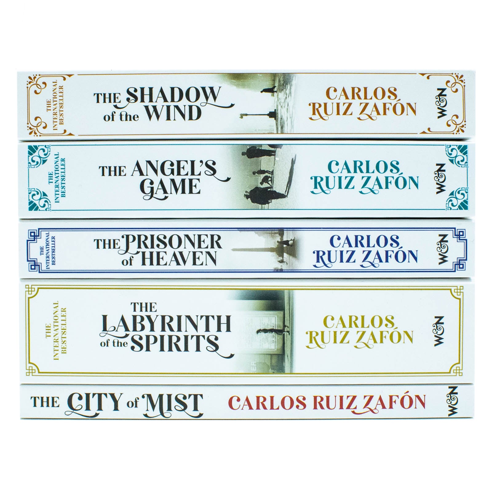 The Cemetery of Forgotten Books 5 Books Collection Set by Carlos Ruiz Zafón - Adult Fiction Paperback