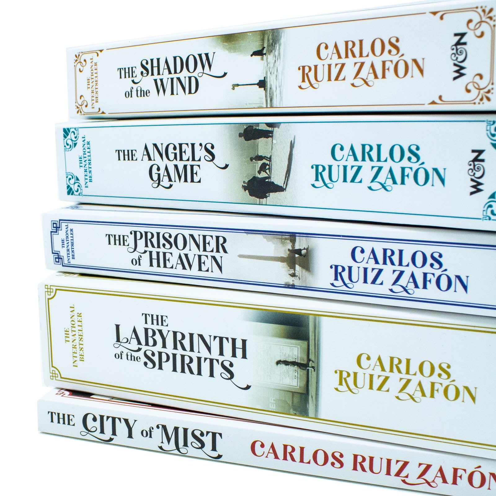 The Cemetery of Forgotten Books 5 Books Collection Set by Carlos Ruiz Zafón - Adult Fiction Paperback