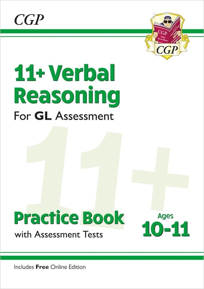 CGP 11+ Verbal Reasoning 3 Books Collection Set - Ages 10-11 Paperback back cover