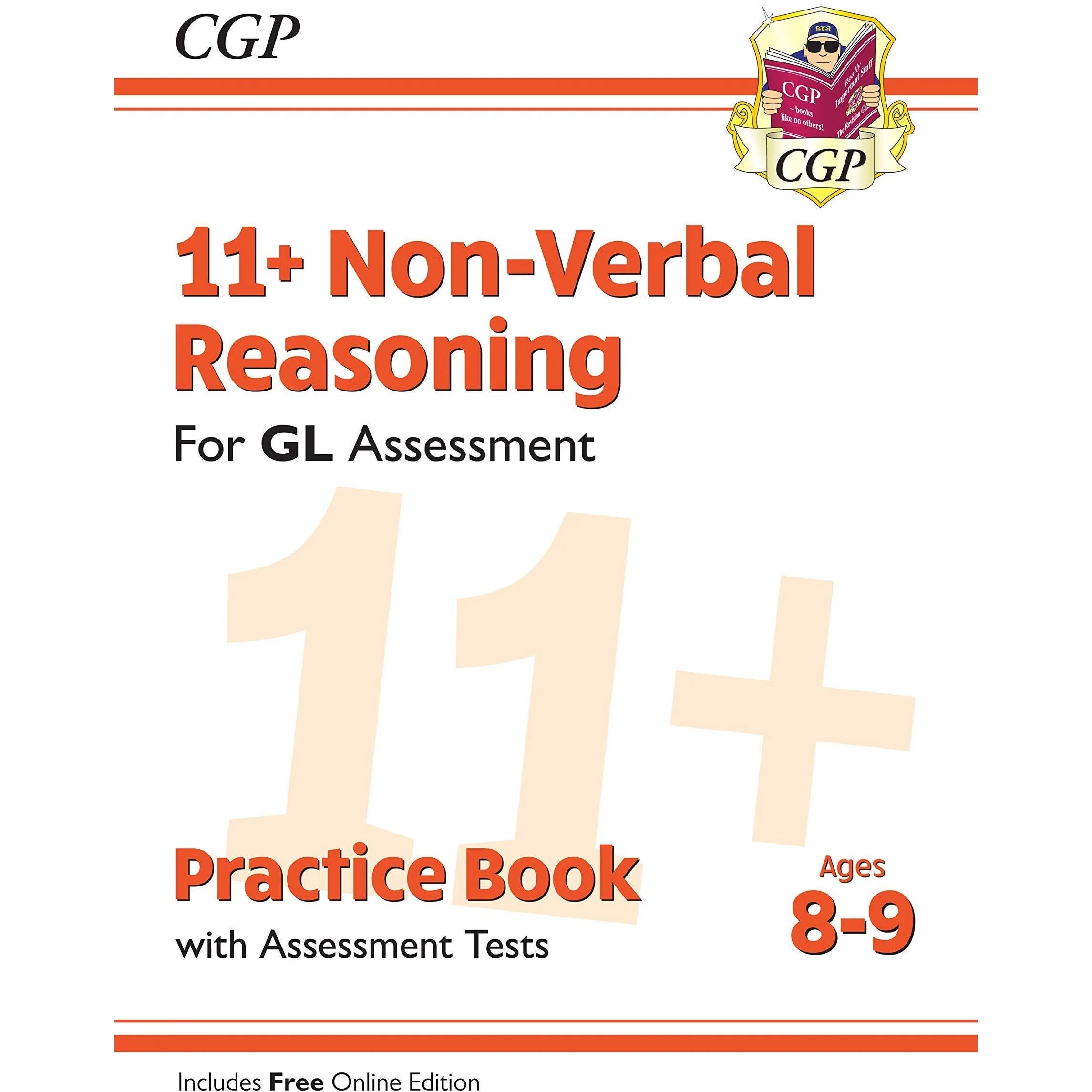 CGP 11+ GL Verbal Reasoning Practice Book & Assessment Tests - Ages 8-9 - Paperback cover