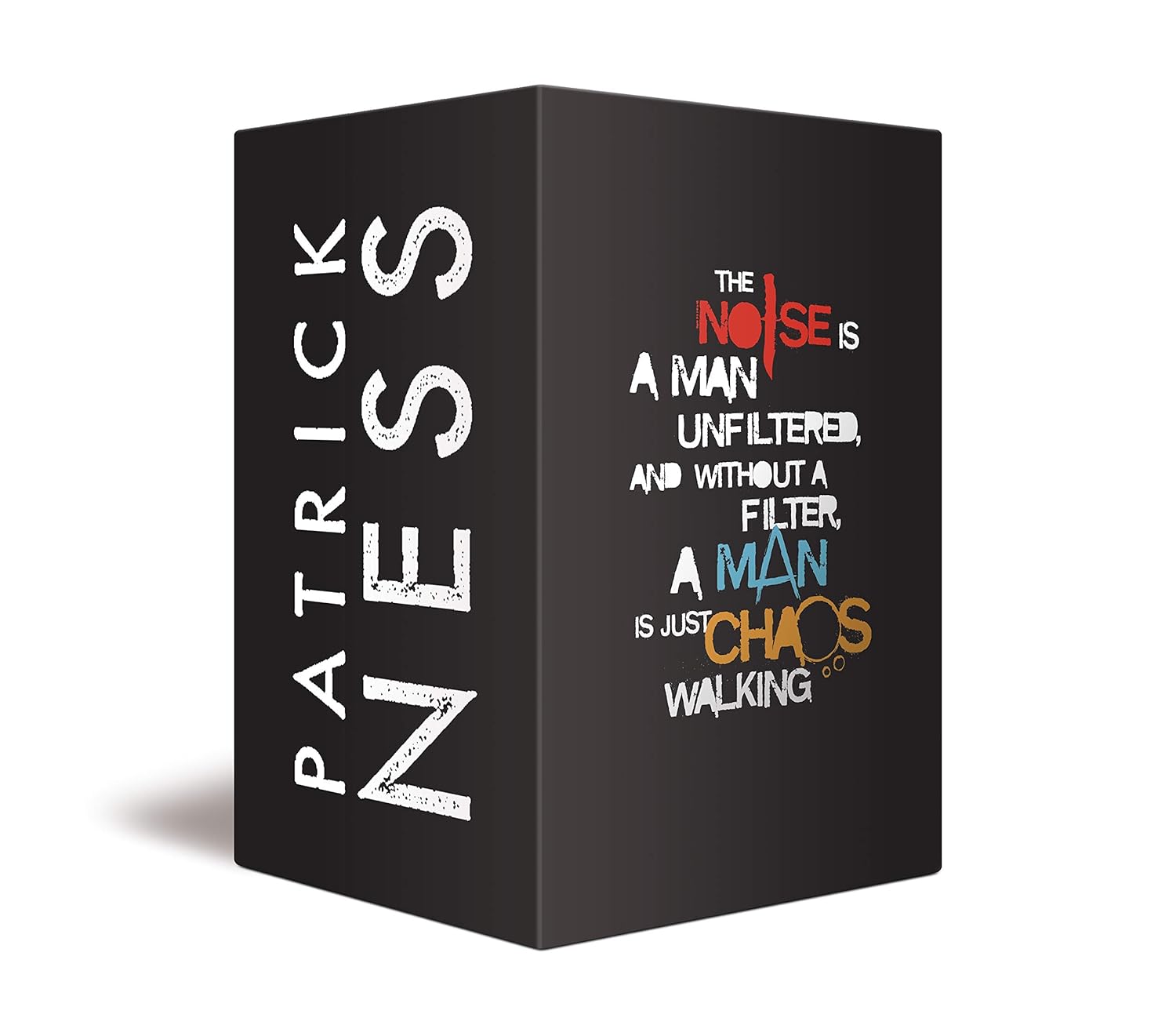Chaos Walking Trilogy by Patrick Ness - The Knife of Never Letting Go, The Ask and the Answer, Monsters of Men - Paperback Set