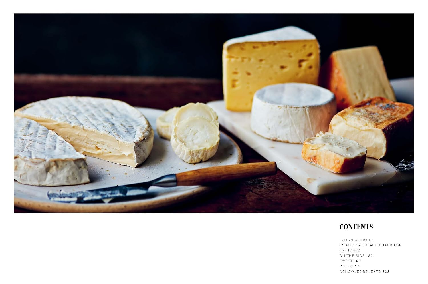 Cheese: 100 Ultimate Recipes For Cheese Lovers by James Martin - hardback cookbook back cover