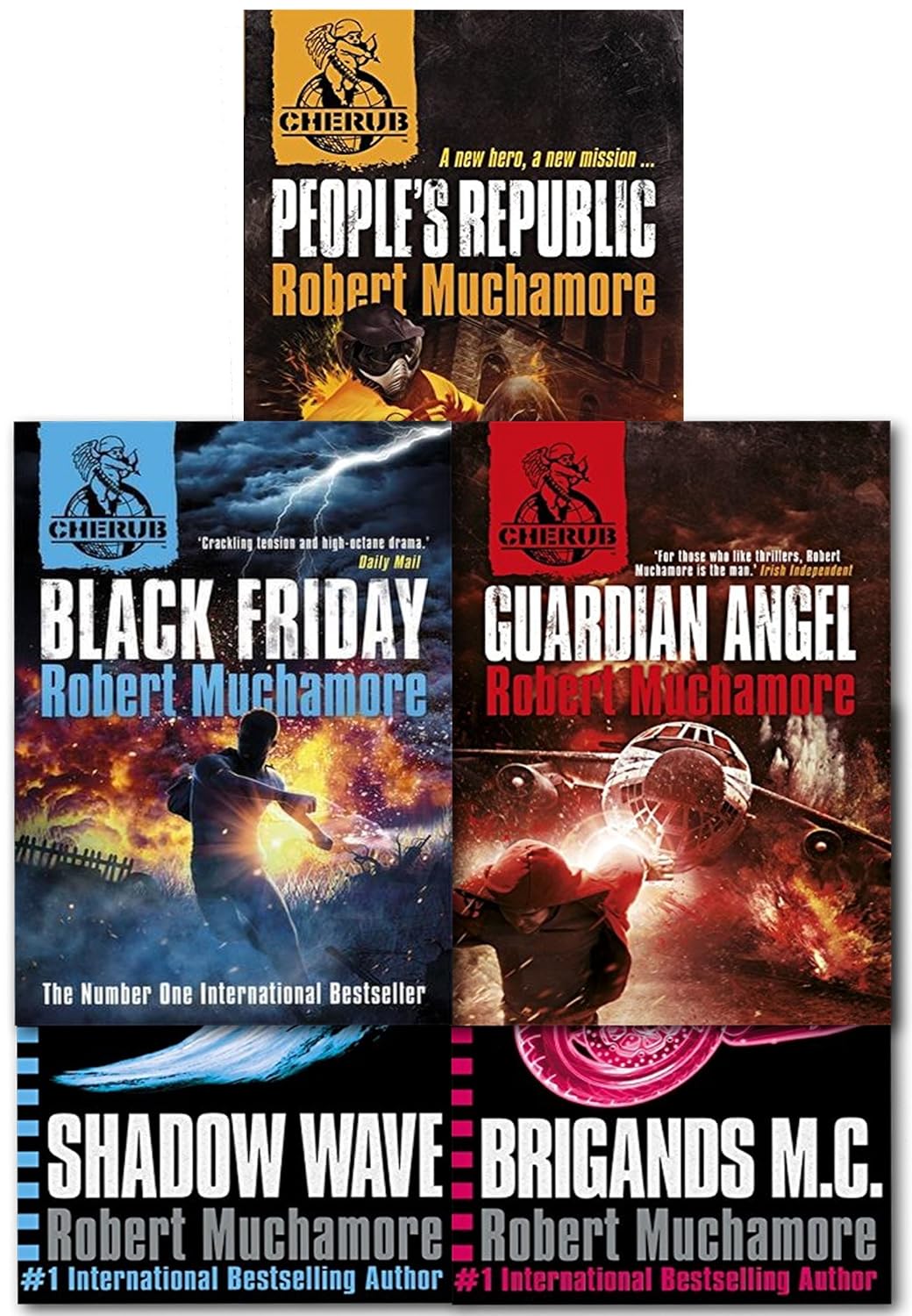CHERUB Series 3 by Robert Muchamore - Books 11-15 5 Book Paperback Collection Set - Young Adult 11+