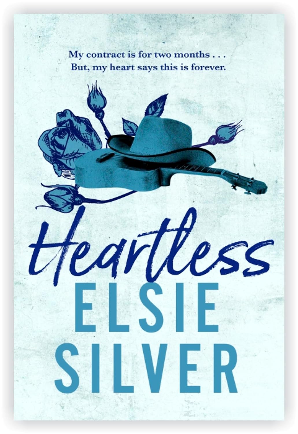 Chestnut Springs Series Paperback Books by Elsie Silver - Flawless Heartless Powerless Reckless Close Up