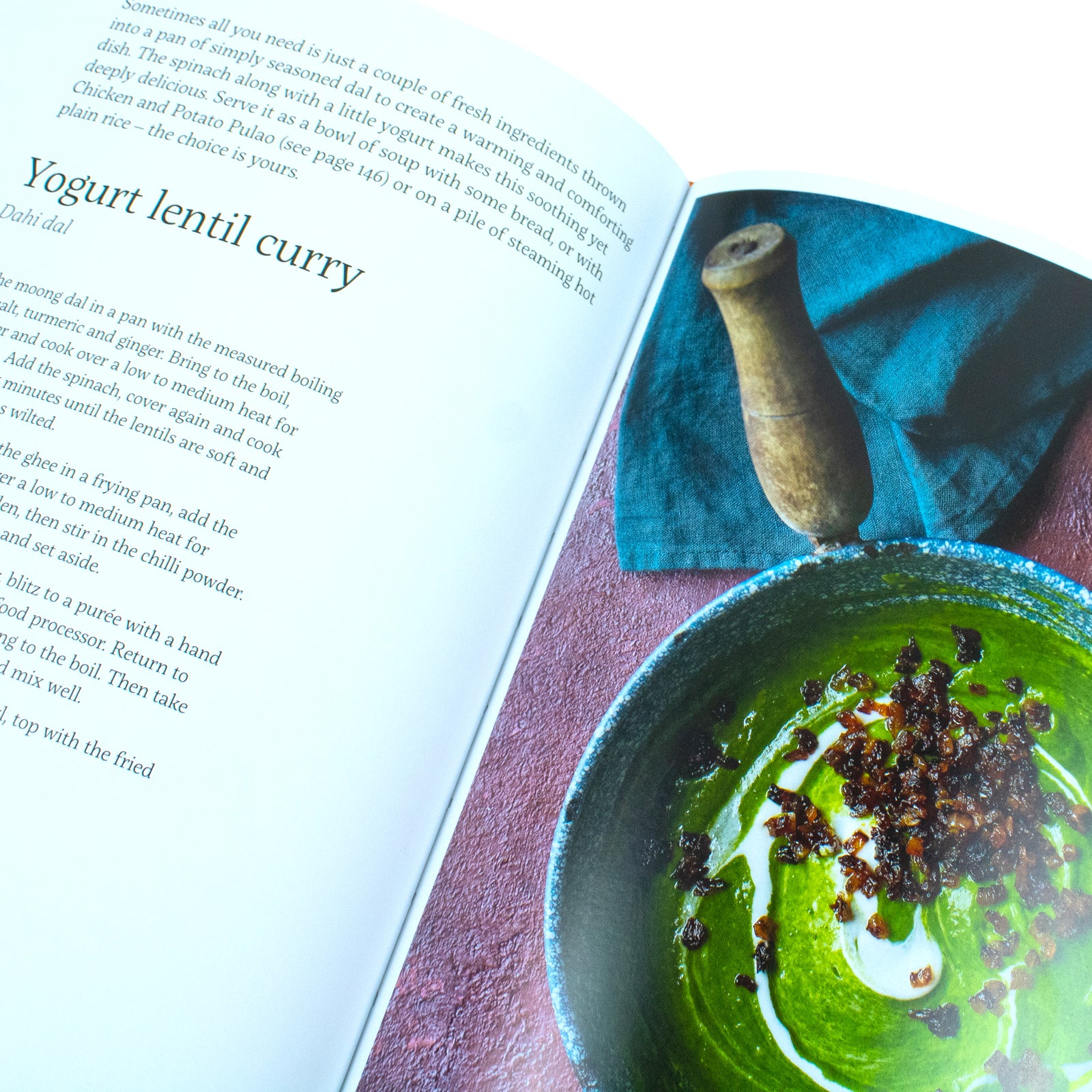 Chetna's 30-Minute Indian by Chetna Makan - inside recipe spread with dish photography