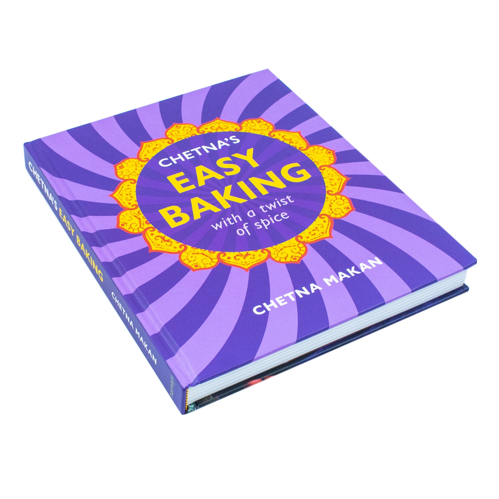 Chetna's Easy Baking: With a Twist of Spice by Chetna Makan - hardback cookbook front cover